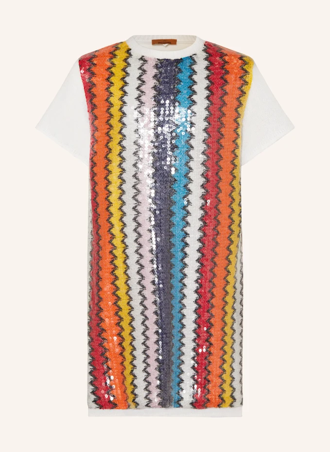 MISSONI Strickkleid mit Pailletten