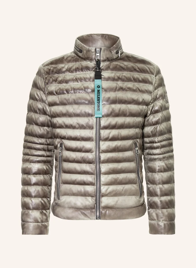 MILESTONE Lederjacke MSCAVALLINO mit SORONA® AURA-Isolierung