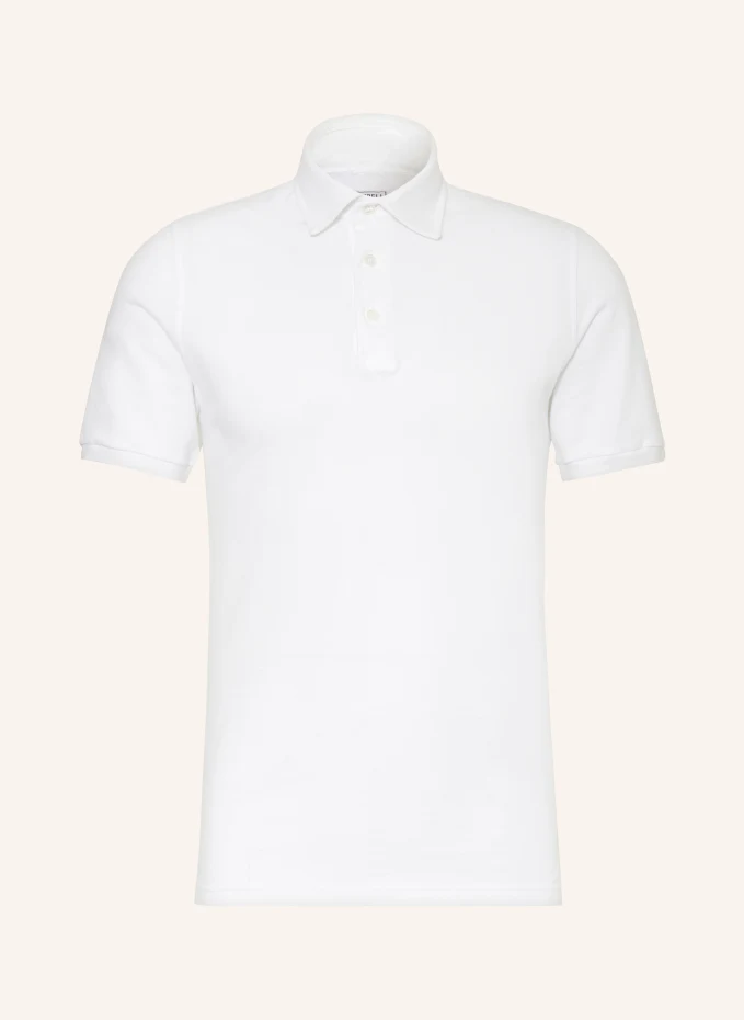 FEDELI Piqué-Poloshirt Extra Slim Fit