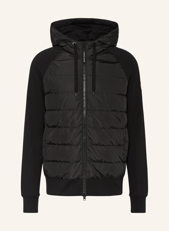 CANADA GOOSE Sweatjacke HYBRIDGE HURON im Materialmix