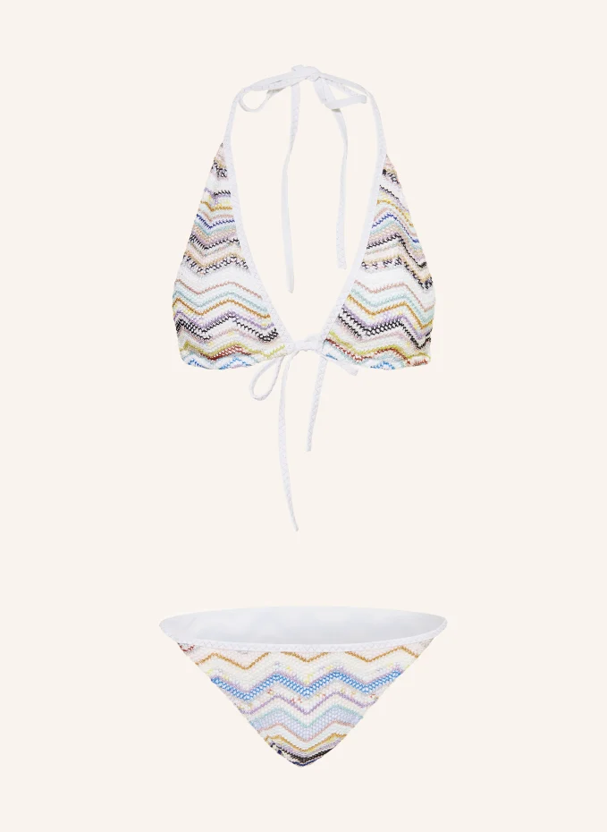 MISSONI Triangel-Bikini mit Glitzergarn