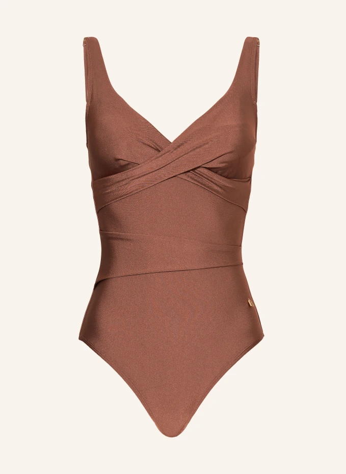 BEACHLIFE Shape-Badeanzug CHOCOLATE SHINE