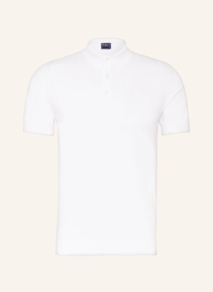 FEDELI Strick-Poloshirt