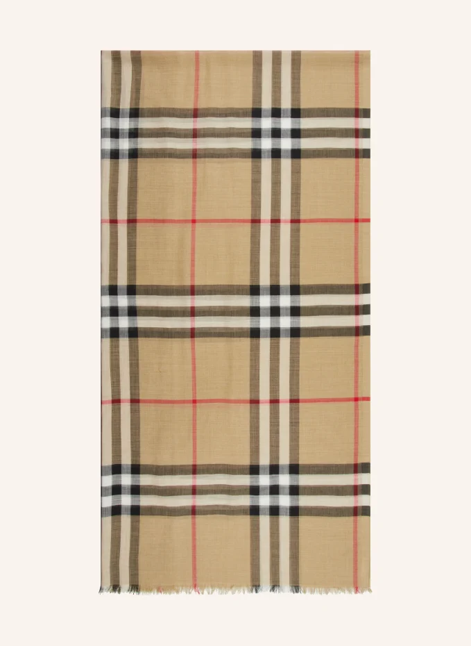 BURBERRY Schal mit Seide