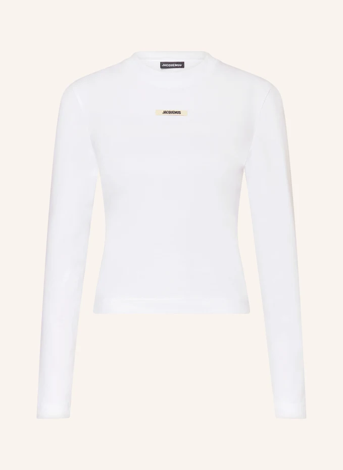 JACQUEMUS Longsleeve LE T-SHIRT GROS GRAIN