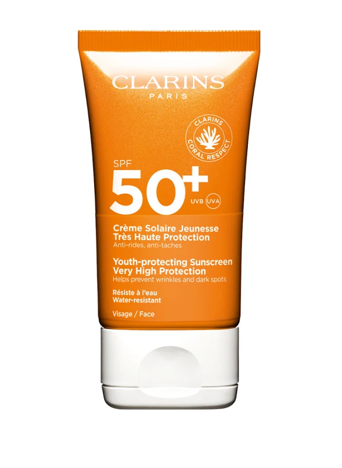 CLARINS CRÈME SOLAIRE JEUNESSE TRÈS HAUTE PROTECTION SPF 50+