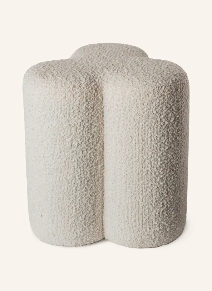 POLSPOTTEN Bouclé-Hocker CLOVER