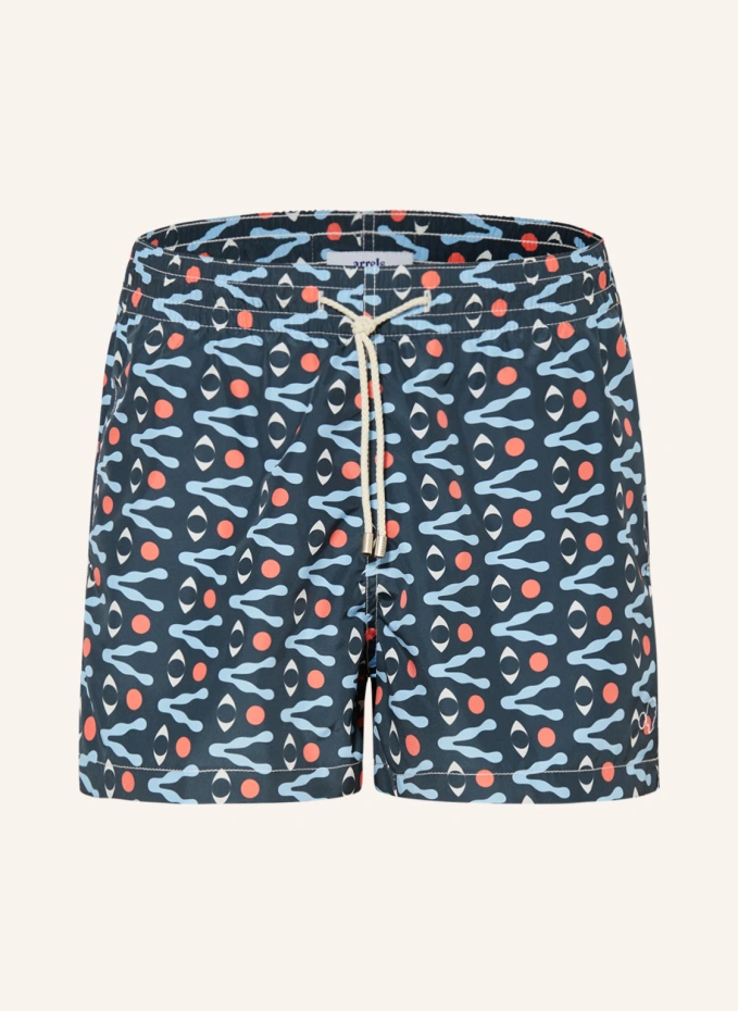 arrels BARCELONA Badeshorts PETROL EYE × DAVID VANADIA