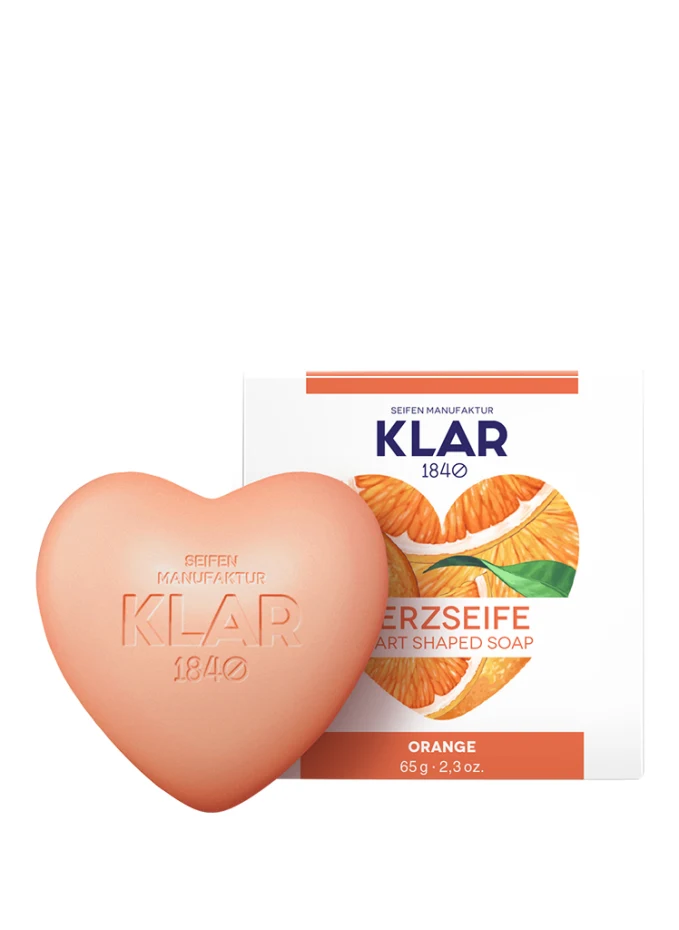 KLAR HERZSEIFE ORANGE