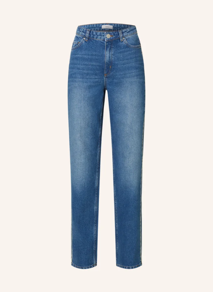 ENVII Straight Jeans ENBREE mit Schmucksteinen