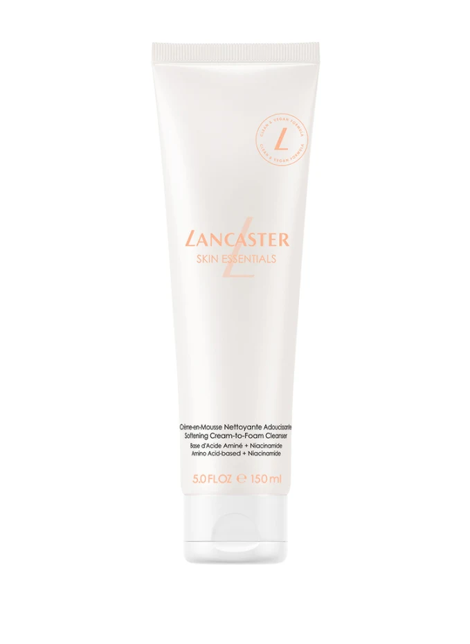 LANCASTER SOFTENING CREAM-TO-FOAM CLEANSER