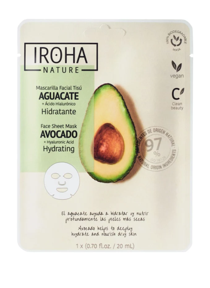 IROHA HYDRATING FACE MASK AVOCADO