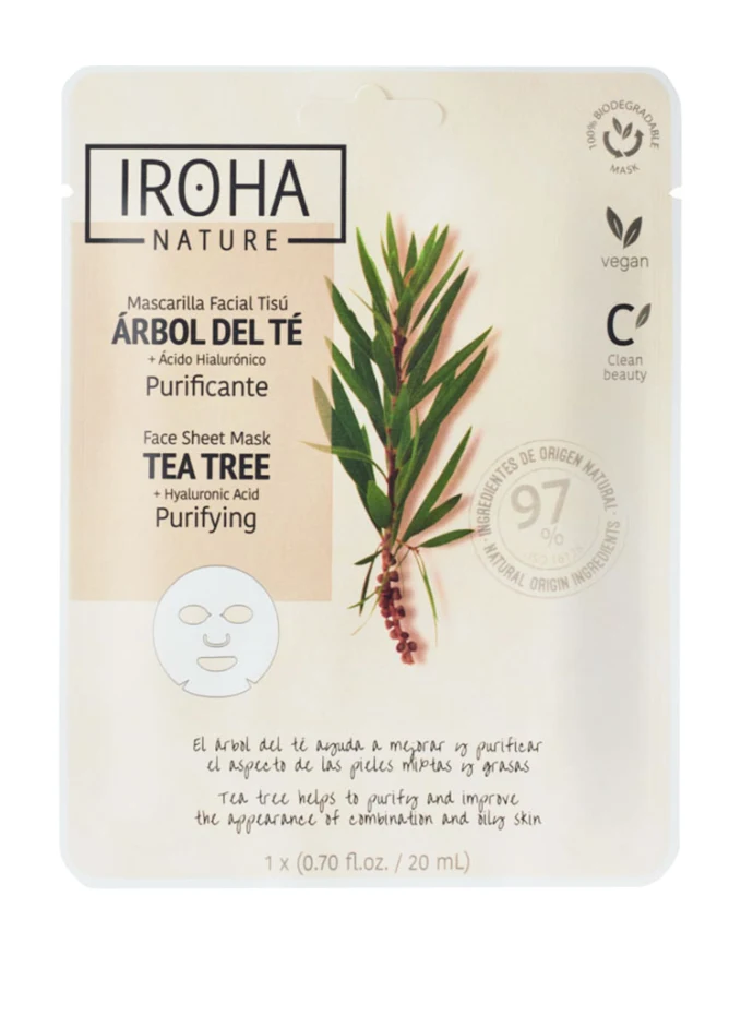 IROHA PURIFYING FACE MASK TEA TREE