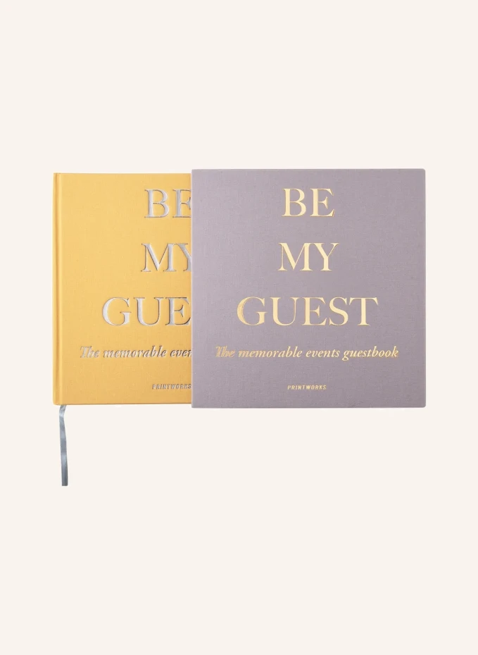 PRINTWORKS Gästebuch BE MY GUEST