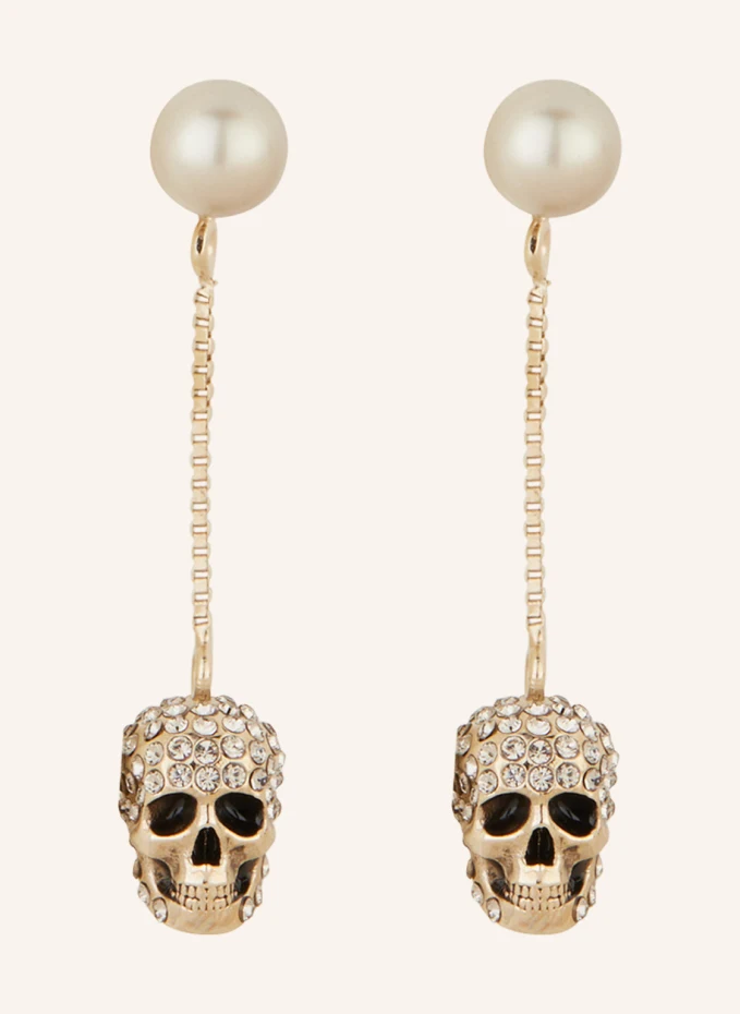 Alexander McQUEEN Ohrhänger PAVE SKULL