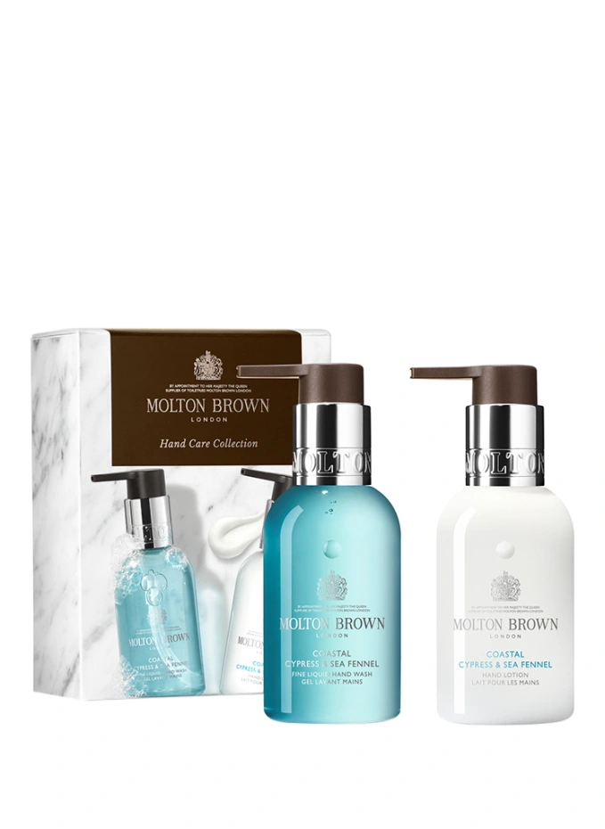 MOLTON BROWN COASTAL CYPRESS & SEA FENNEL HAND CARE COLLECTION