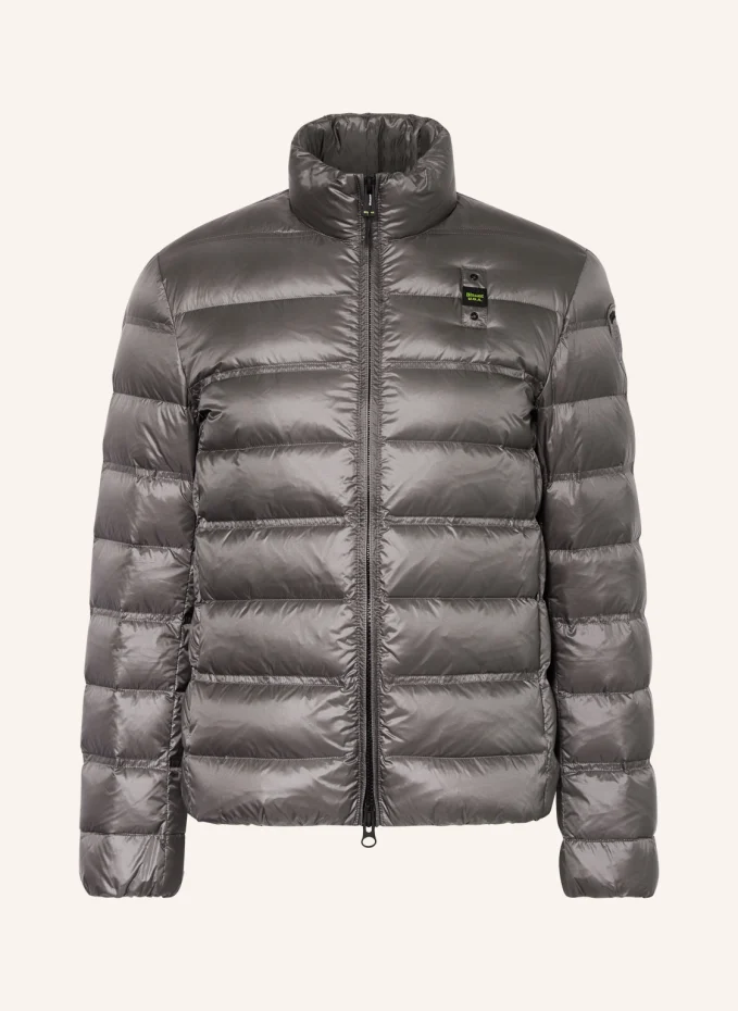 Blauer Lightweight-Daunenjacke