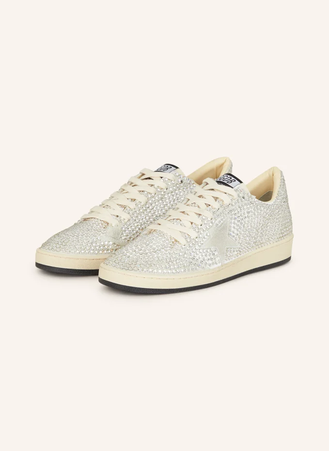 GOLDEN GOOSE Sneaker BALL STAR mit Schmucksteinen