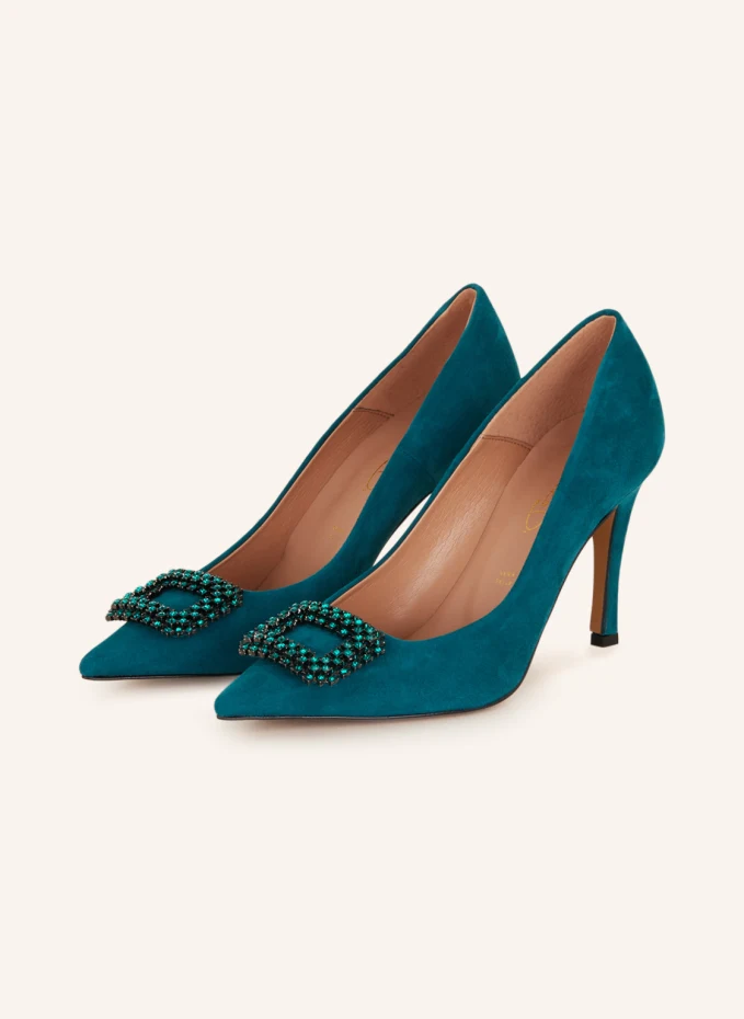 Bianca Di Pumps mit Schmucksteinen