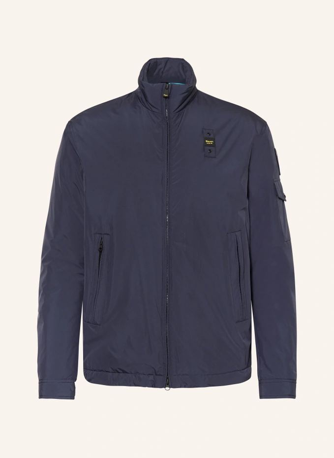 Blauer Overjacket