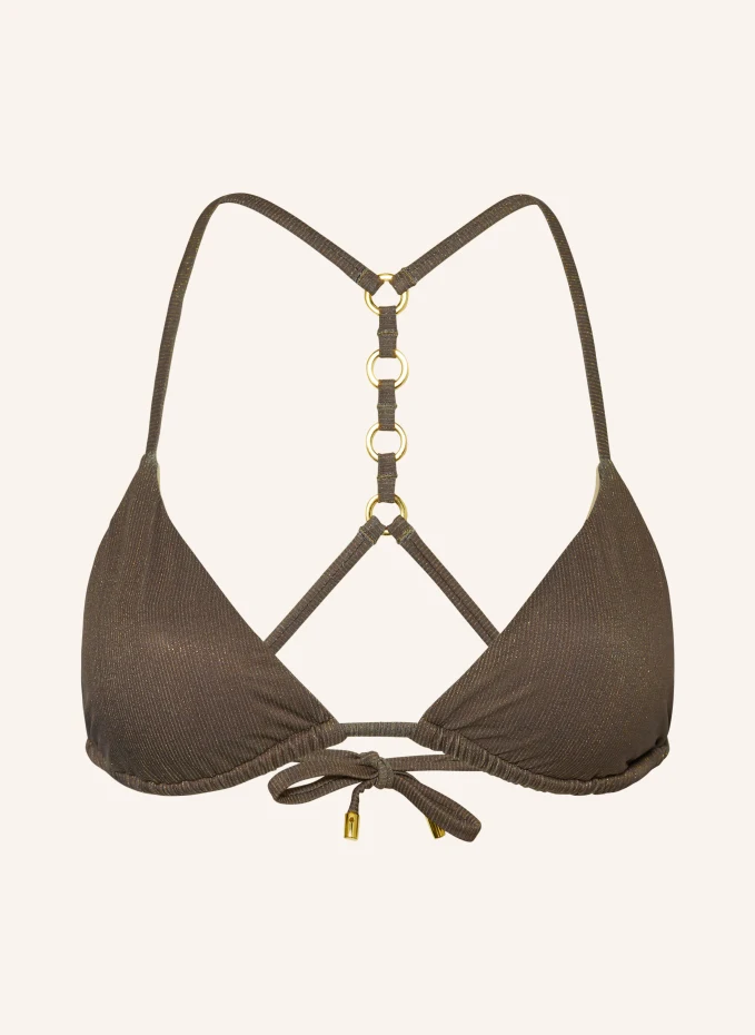 PQ Triangel-Bikini-Top LUCAYA CHAIN mit Glitzergarn