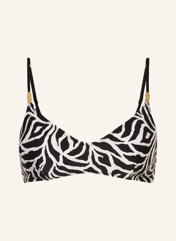 BANANA MOON COUTURE Bralette-Bikini-Top ZEBRAS PLAGO