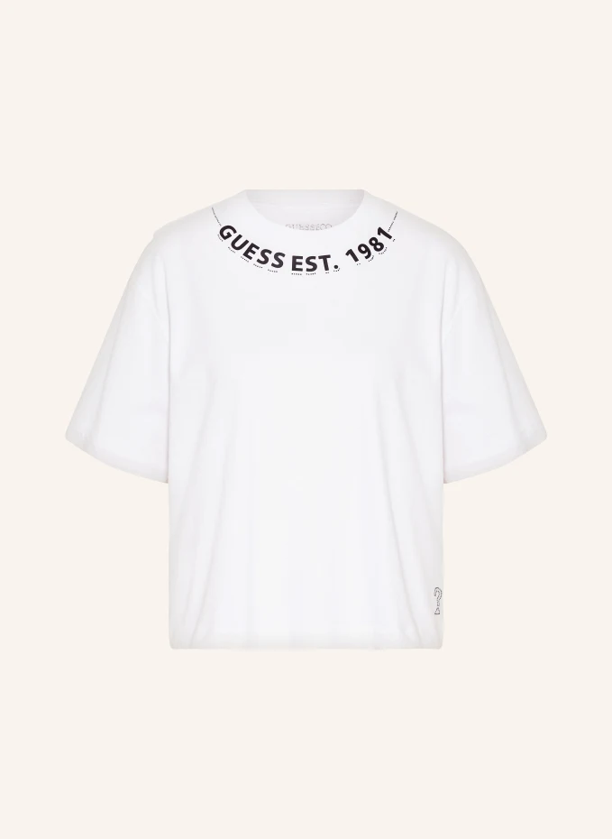 GUESS T-Shirt mit Schmucksteinen