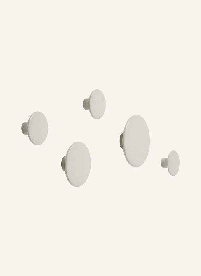 MUUTO 5-tlg. Wandhaken-Set DOTS WOOD