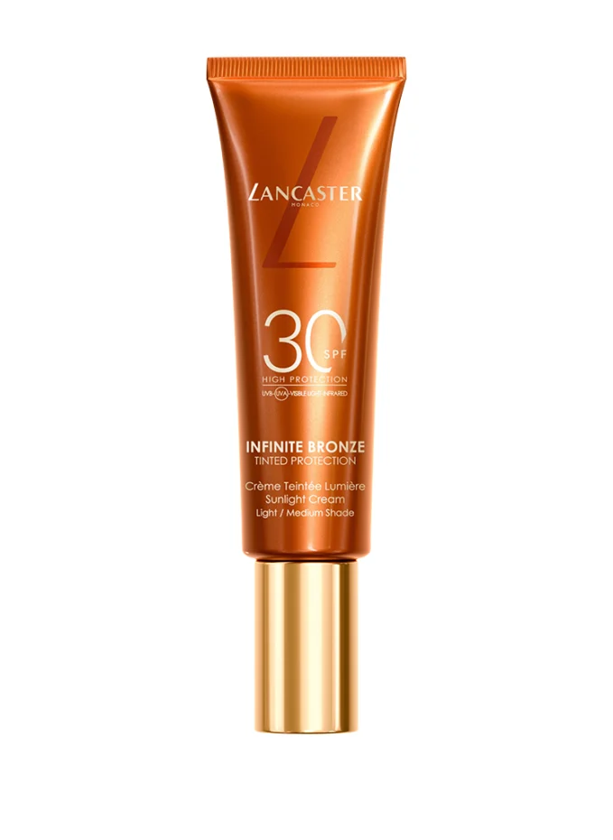 LANCASTER INFINITE BRONZE TINTED PROTECTION SUNLIGHT CREAM SPF30