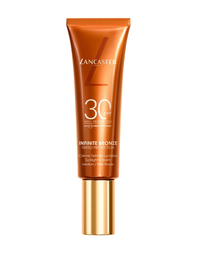 LANCASTER INFINITE BRONZE TINTED PROTECTION SUNLIGHT CREAM SPF 30