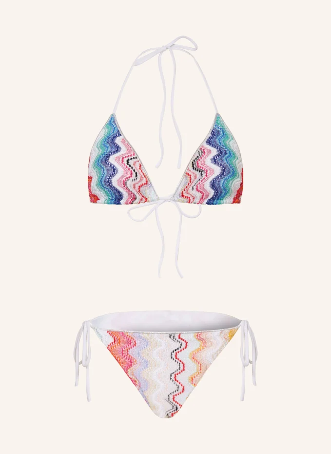 MISSONI Triangel-Bikini mit Glitzergarn