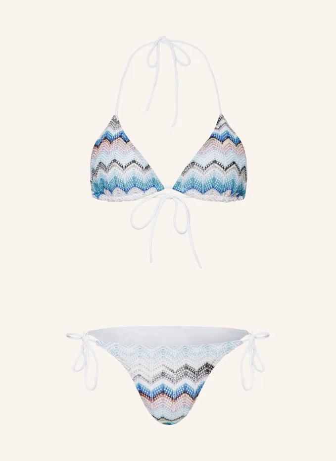 MISSONI Triangel-Bikini mit Glitzergarn