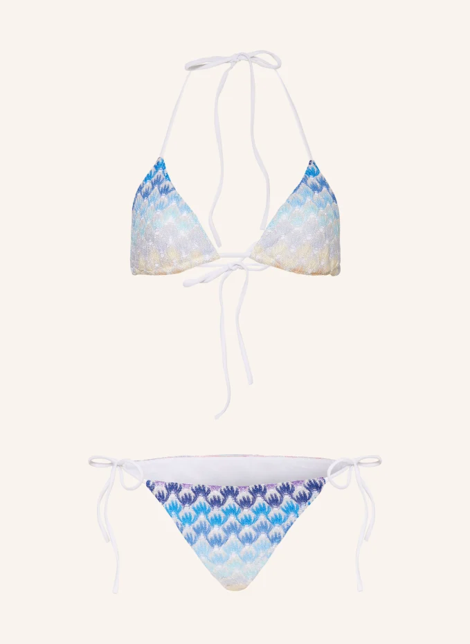 MISSONI Triangel-Bikini mit Glitzergarn