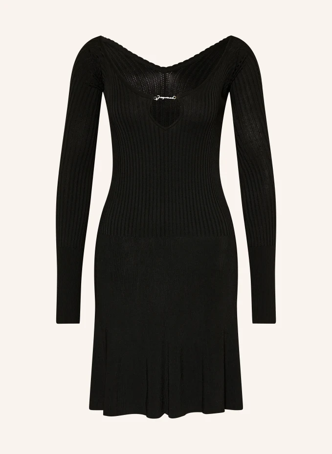 JACQUEMUS Strickkleid LA MINI ROBE PRALU mit Cut-out