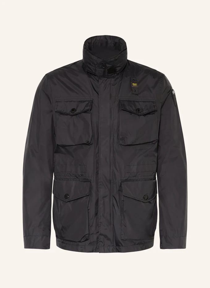 Blauer Fieldjacket FODERATO