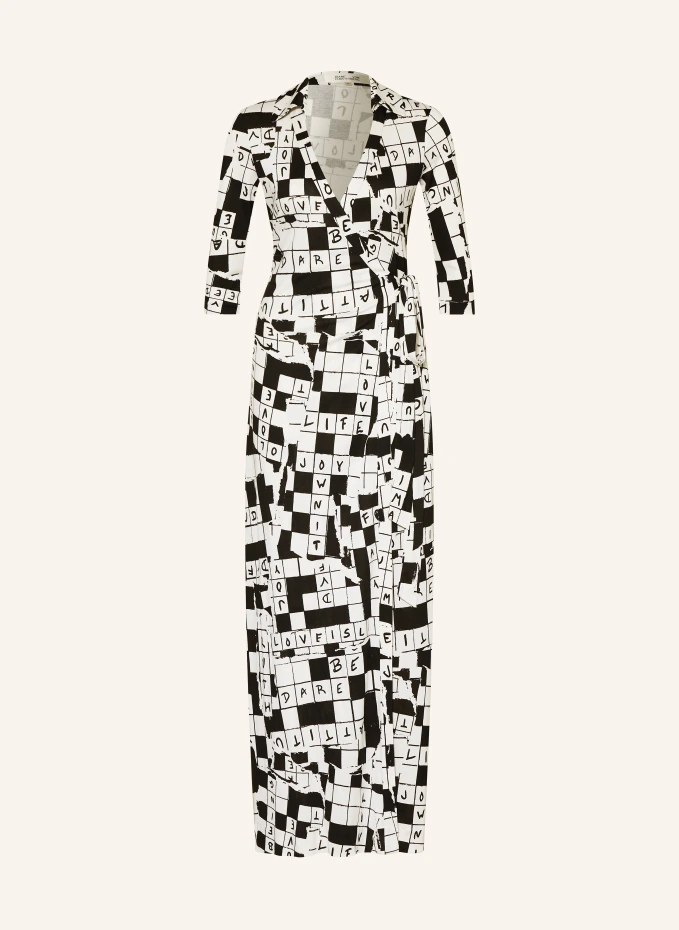 DIANE VON FURSTENBERG Wickelkleid ABIGAIL aus Seide mit 3/4-Arm