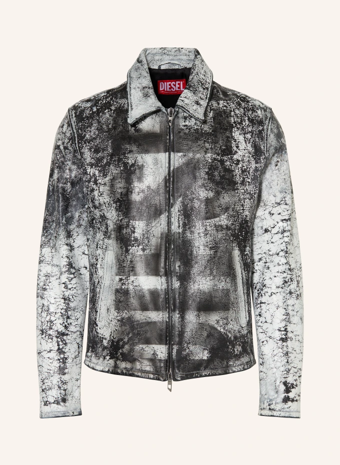 DIESEL Lederjacke L-PYLON-A