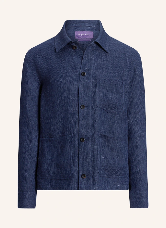 RALPH LAUREN PURPLE LABEL Leinen-Overjacket