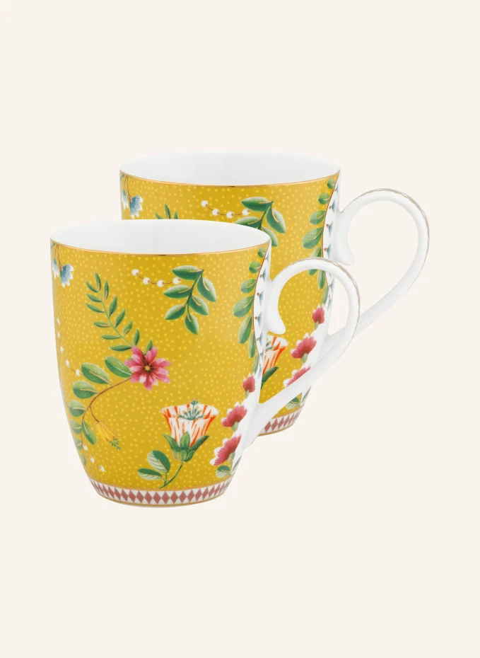 PIP studio 2er-Set Henkelbecher JOLIE FLOWERS LARGE