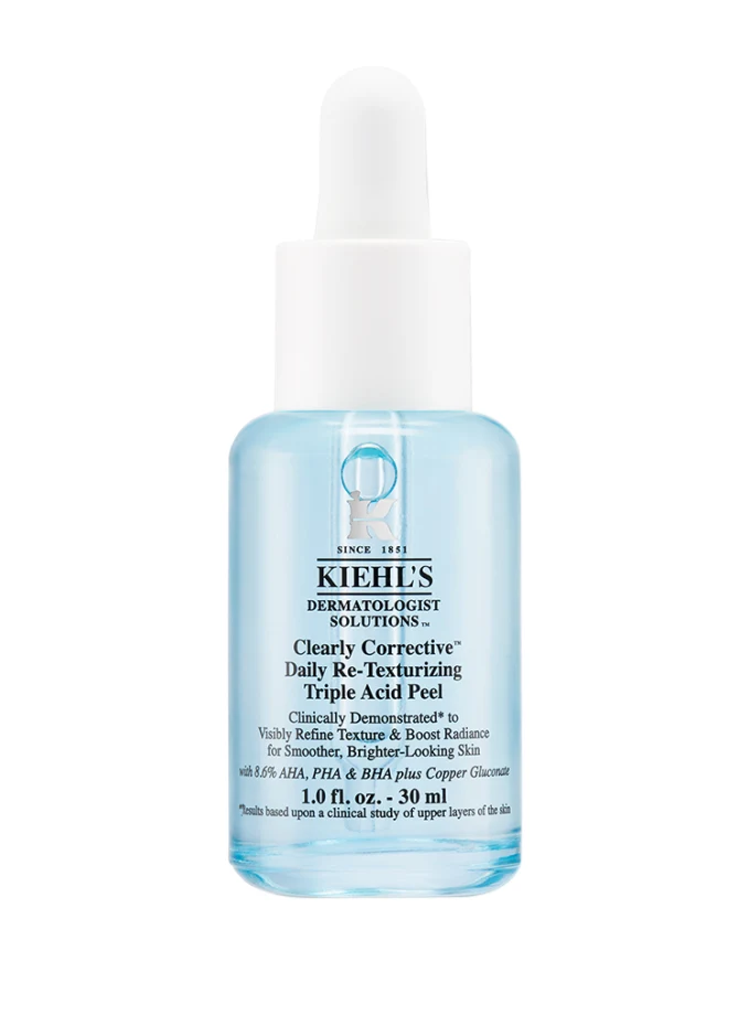 Kiehl&#39;s CLEARLY CORRECTIVE DAILY RE-TEXTURIZING TRIPLE ACID PEEL