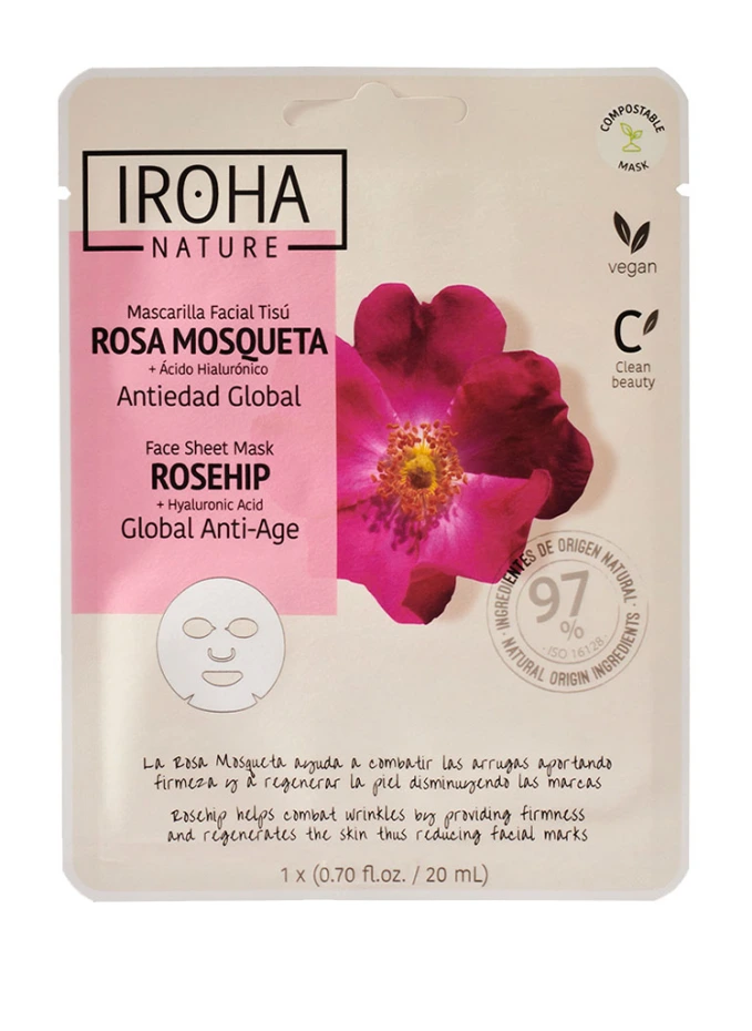 IROHA ANTI-AGE MASK ROSEHIP