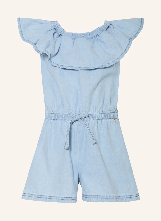 Koko Noko Jeans-Jumpsuit mit Volants