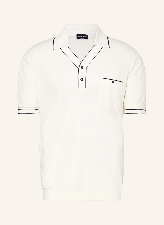 GIORGIO ARMANI Strick-Poloshirt