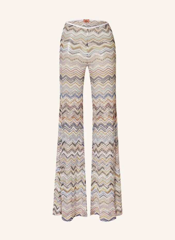 MISSONI Strickhose mit Glitzergarn