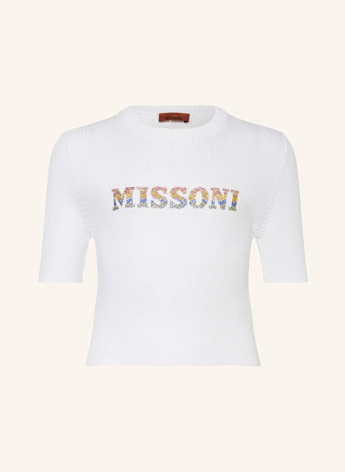 MISSONI Pullover mit Schmucksteinen