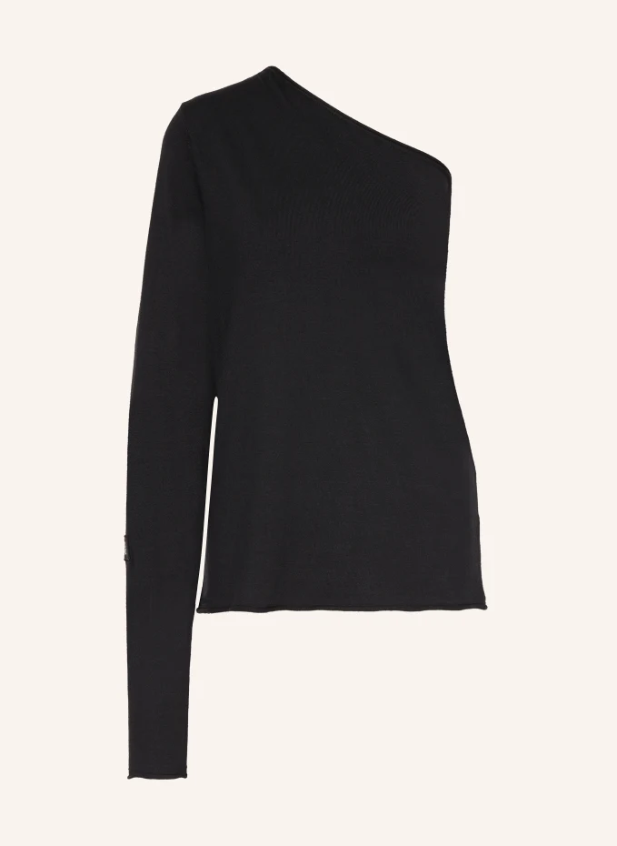 black palms One-Shoulder-Pullover MARCI