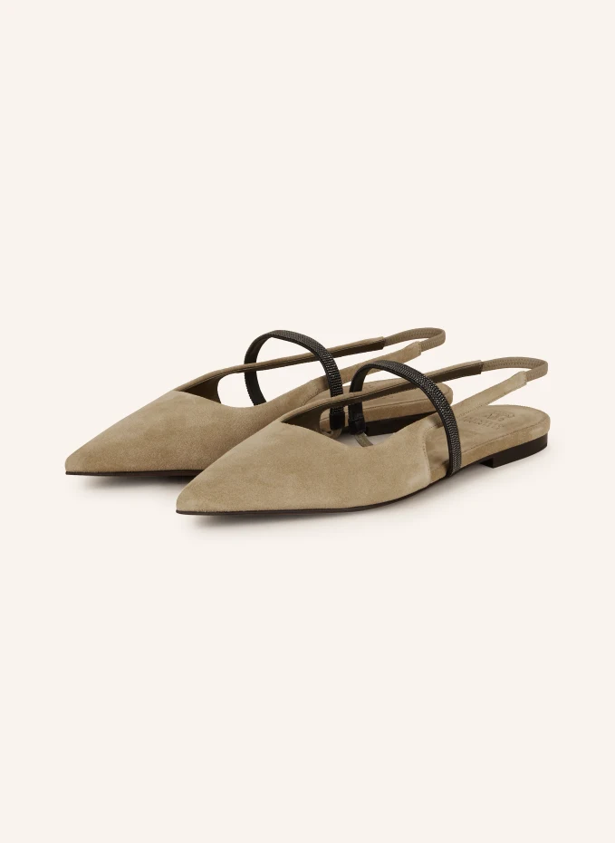 BRUNELLO CUCINELLI Slingballerinas