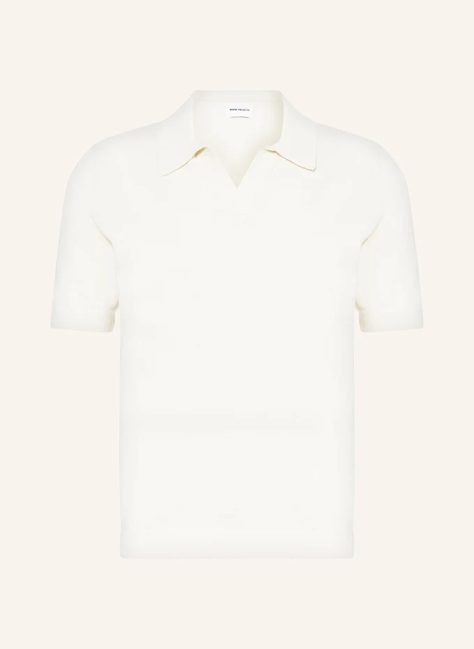 NORSE PROJECTS Strick-Poloshirt LEIF mit Leinen