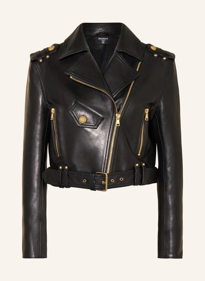 BALMAIN Lederjacke