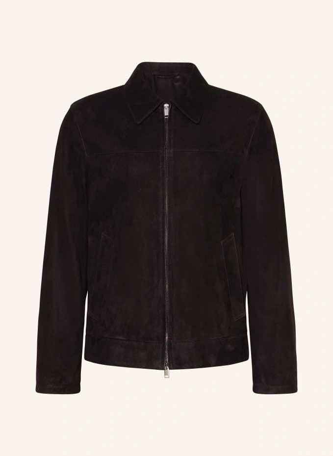 Brioni Lederjacke